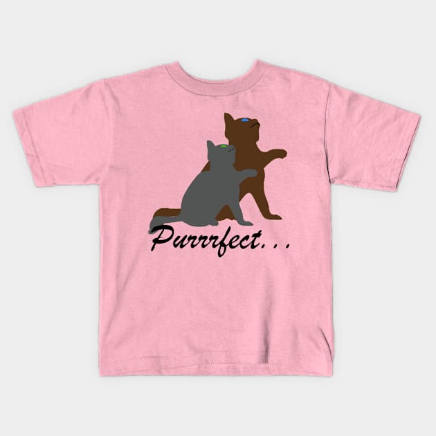 Purrfect Kids T-Shirt by For We Clothing